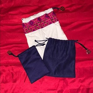 Set of Tory Burch Drawstring Dust Bags